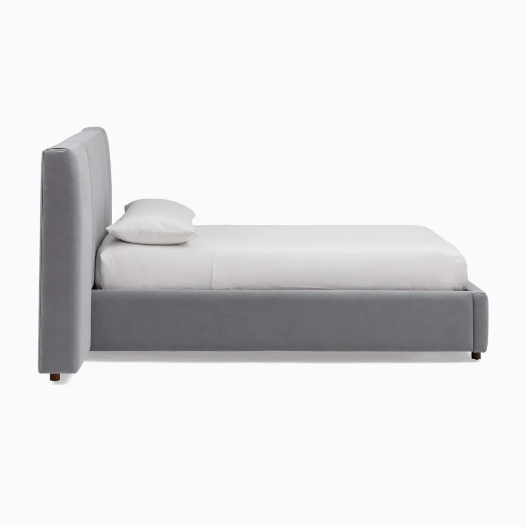 Haven Wide Bed - Thickly Padded Upholstered Elegance | Woodnix Furniture - Image 4