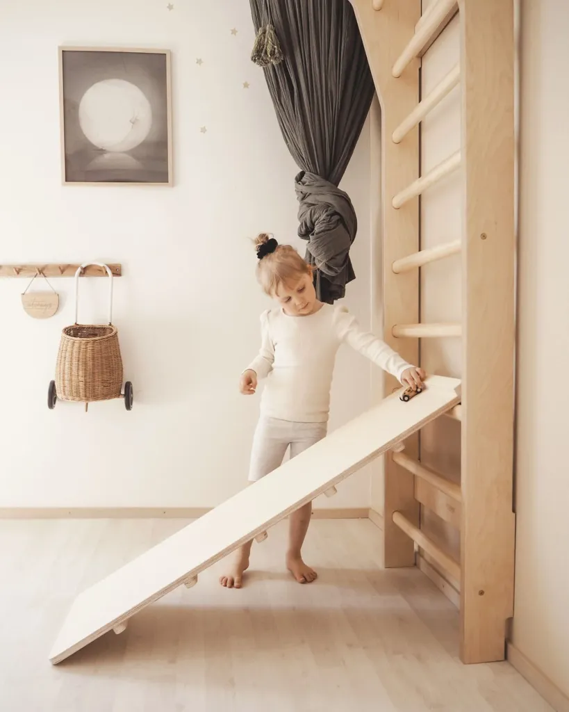 Children's Wall Bars | TAIMI MINI Climbing Wall Bars for Kids - Image 2