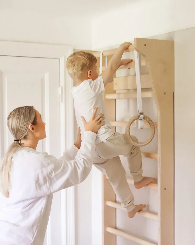 Children's Wall Bars | TAIMI MINI Climbing Wall Bars for Kids - Image 6