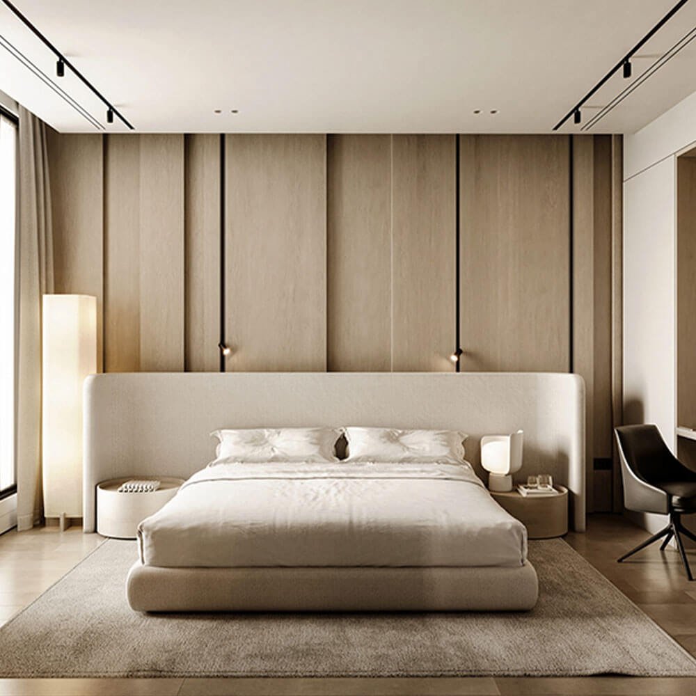 Luxury Bespoke Furniture UAE bedroom setup