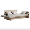 modern kids bed Dubai upholstered platform bed