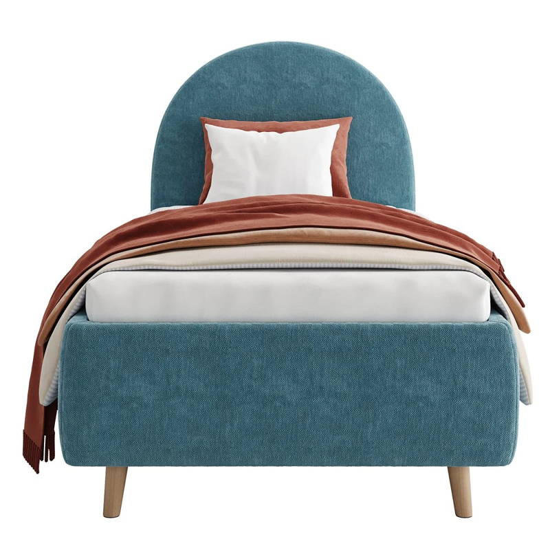 premium MDF kid bed single bed finish UAE