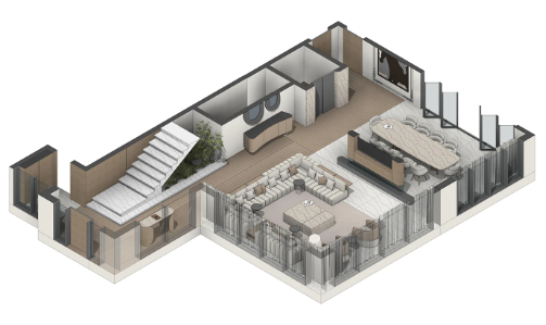 Custom furniture Abu Dhabi wardrobe and cabinets by Woodnix