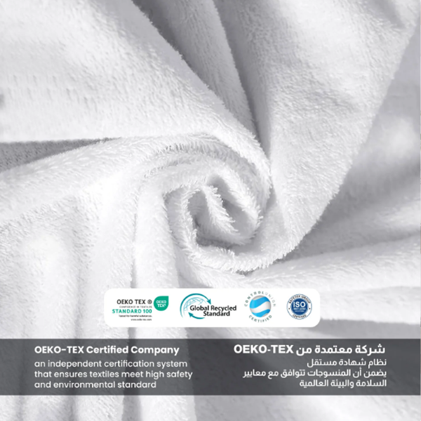 Coral Fleece Waterproof Mattress Protector UAE | Deep Pocket Mattress Cover – Nix Sleep - Image 7