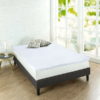 White memory foam mattress topper UAE by Nix Sleep