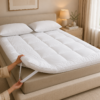 Mattress Topper UAE by Nix Sleep white quilted topper